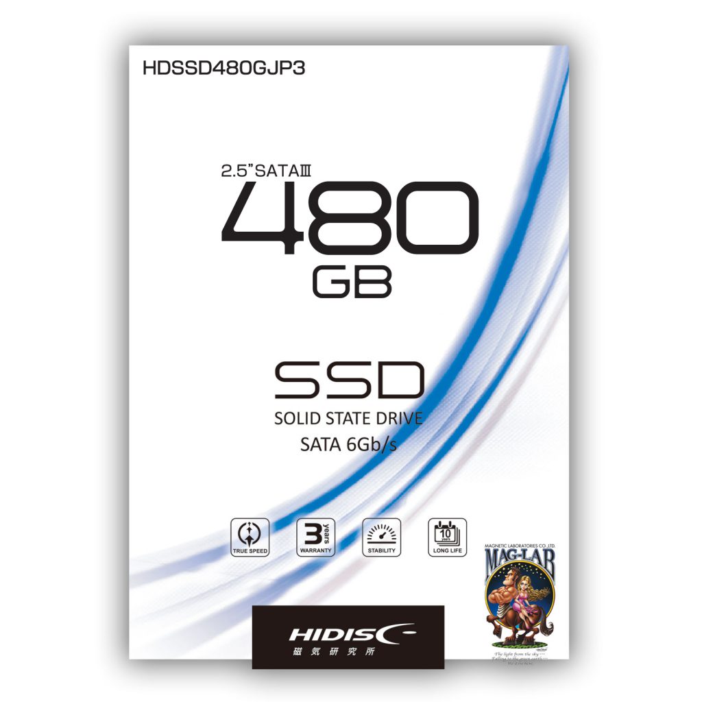 納期目安：１週間】hidisc HDSSD480GJP3 2.5inch SATA SSD 480GB - PC