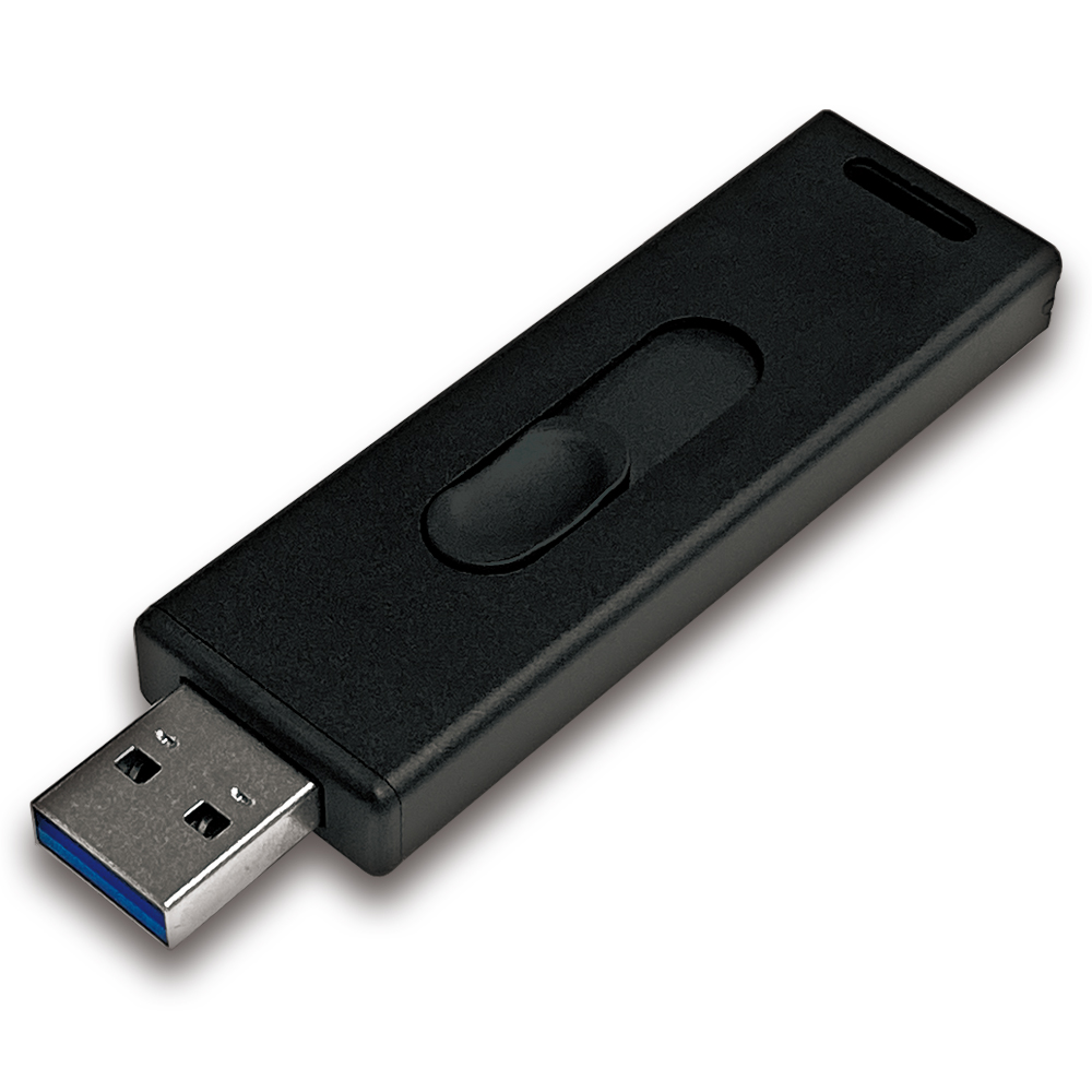 HIDISC USB3.2 Gen2対応データ/録画用 MiniStickポータブルSSD 256GB