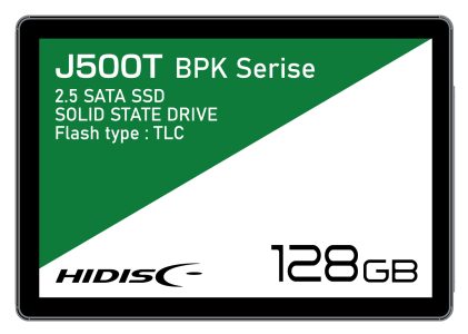 HIDISC 2.5inch SATAIII TLC SSD キオクシアBiCSフラッシュ搭載  128GB HDJ500T-BPK128SSDBulk